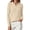 Apricot, variant on Womens Cable Knit Sweaters Long Sleeve V Neck Pullover Fall Winter Sweater Tops Casual Polo Shirts