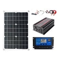 thumbnail image 2 of Kit Completo De Panel Solar De Energía Solar ANGGREK 12V-220V Pantalla LCD Fusibles Incorporados Puertos USB Duales Con Enchufe Universal, 2 of 7