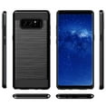 thumbnail image 2 of Samsung Galaxy Note 8 Tough Shockproof Hybrid Metal Brushed Case Cover, 2 of 3