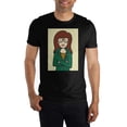 thumbnail image 6 of Daria Adult Cartoon Mens Black Short Sleeve Graphic Tee- Medium, 6 of 7
