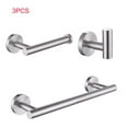 thumbnail image 2 of Towel Rack Set Stainless Steel Towel Rack Set Bathroom Shelf Towel Bar, 2 of 10