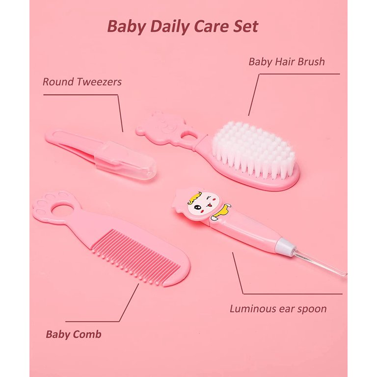 clackibukvyz Baby Grooming Kit, 20 in 1 Essentials for Newborn