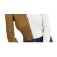 thumbnail image 3 of Tommy Jeans Womens Colorblock V-Neck Pullover Sweater, 3 of 3