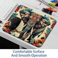 thumbnail image 6 of Elephants Printed Square Desk Mat Gaming Mouse Pad with Non-Slip Rubber Bottom - 8.3x9.8 Inch Office and Gaming Mouse Pad, 6 of 6