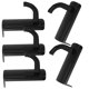 thumbnail image 5 of unbranded 5Ud Gancho Soporte Para Auriculares Negro Para Montaje En Monitor Con Protegido, 5 of 8
