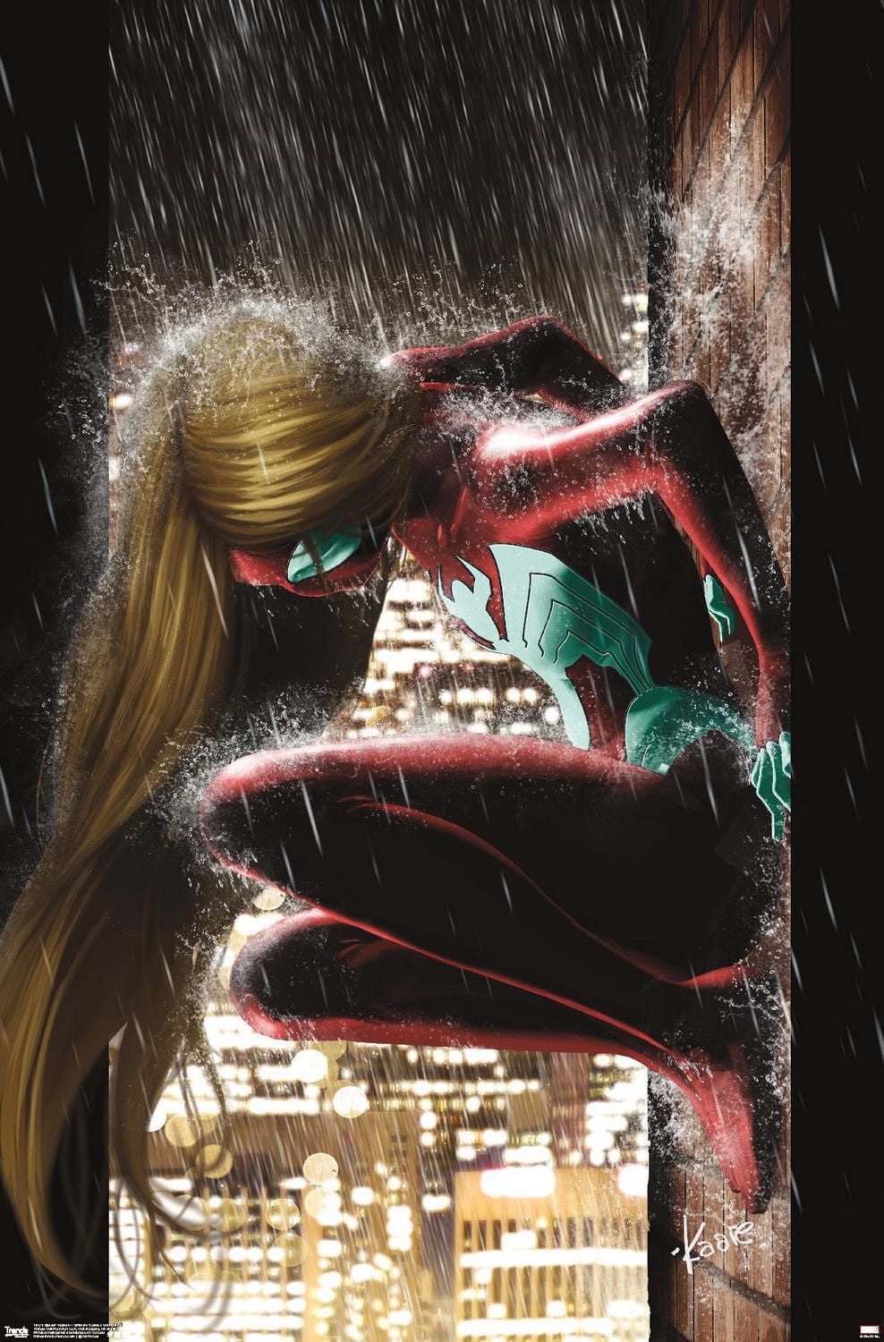 Marvel Comics Spider-Woman - Ultimates Cover #5 Wall Poster, 22.375" x 34"