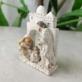 thumbnail image 4 of Estatuilla de escena de Natividad, figura de Navidad, exhibición de mesa, estatua decorativa de , Jesús para sala de estar, hogar, Salvador Estatua de la Sagrada Familia, 4 of 8