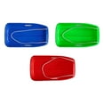thumbnail image 3 of ZheElen Large Thick Skis Children Skiing Sliding Board Sled Snow Sledge with Small 65cm green, 3 of 6