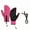 Hot Pink, variant on Winter Gloves,Usb Heating Heating Gloves Winter Outdoor Sports Skiing Warm Gloves Non Slip Riding Gloves Screen Thermal Gloves Heated Gloves Clearance Grey Xl