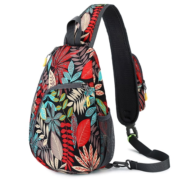 Tomfoto 10L Sling Bag Women Men Water Repellent Shoulder Backpack Chest Pack Causal Crossbody Bag for Cycling Camping Travel