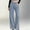 Light Blue, variant on Women's High Waist Straight Leg Jeans Fashion Washed Denim Relaxed Wide Leg Fit Slim Stylish Casual Comfortable All Match Daily Wear Pants Light Blue S