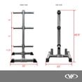thumbnail image 3 of Valor Fitness Olympic Barbell and 2 Inch Weight Plate Tree - Organization Storage Rack, 3 of 9