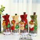 thumbnail image 3 of Moyic Funda para botella de vino de Navidad, funda para de comedor de Navidad, fundas de alce para beber champán, soporte para regalo de Kits de decoración para fiestas Papá Noel, 3 of 6