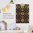 thumbnail image 4 of FORMRS Acrylic Clipboard with Low Profile Clip Standard A4 Letter Size, 12.5" x 9", Classic Floral, 4 of 7