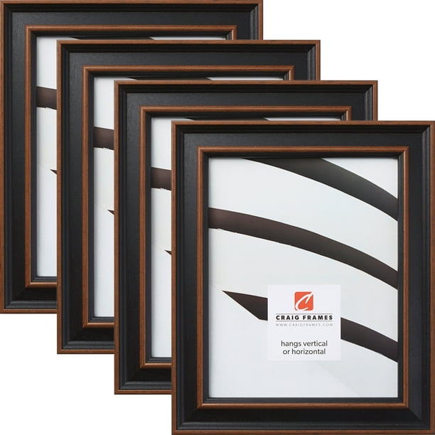 Craig Frames Country Estate 150, Black Hardwood Picture Frame, 16x20
