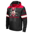 thumbnail image 2 of Men's Colosseum Black Nebraska Huskers 2.0 Lace-Up Pullover Hoodie, 2 of 3