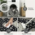 thumbnail image 3 of Haperlare Machine Washable Rugs Vintage Distressed Area Rugs for Bedroom Non Shedding Family Room Black 9'x12' Carpet, 3 of 7