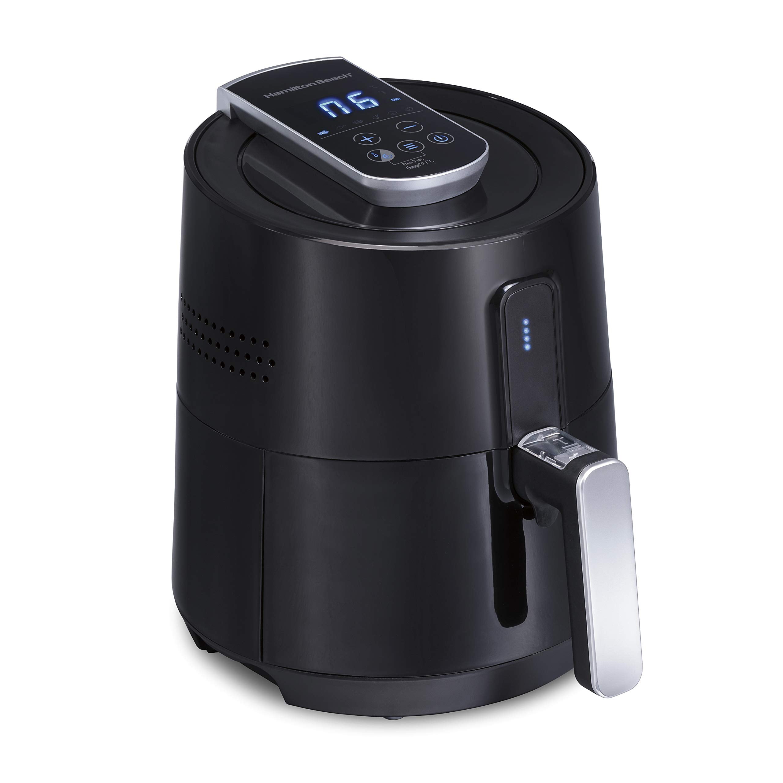 Hamilton Beach Air Fryer Oven Digital and Programmable, Easy to Clean Nonstick, 2.5 Liters/ 2.6