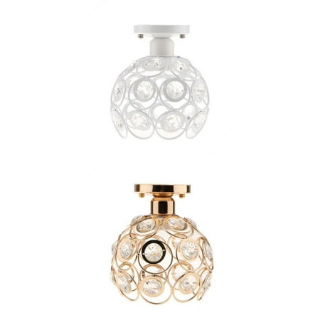 

2Pcs Crystal Ceiling Light Chandelier Pendant