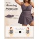thumbnail image 4 of Vestido de baño Hanna Nikole para mujer, talla grande, control de barriga, 4 of 6