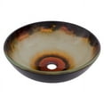 thumbnail image 4 of Novatto Occaso Glass Circular Vessel Bathroom Sink, 4 of 5