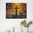 thumbnail image 5 of Christian Canvas Wall Art Bible Verse Wall Art Christian Wall Art Religious Wall Art Scripture Wall Art Bible Verses Wall Decor Inspirational Wall Art For Office Christian Posters 12x16inch, 5 of 6