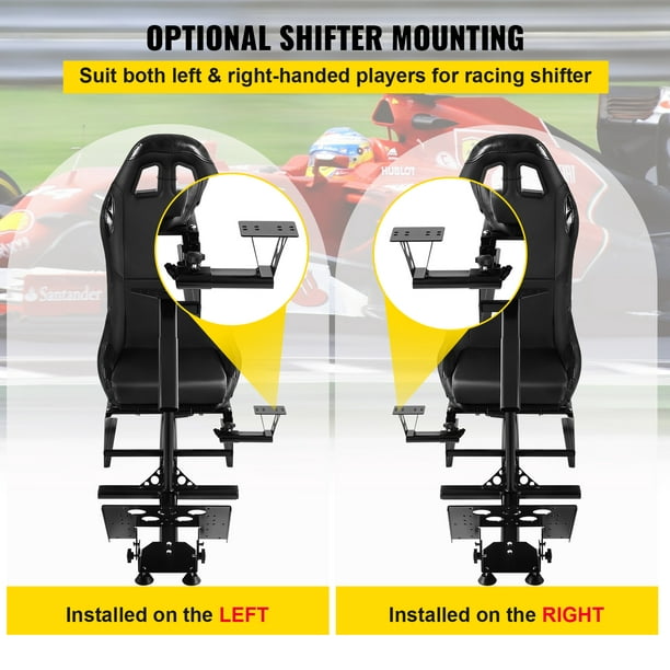 Support de roue - support standard de volant de course - cockpit de course  - logitech