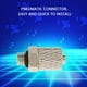 thumbnail image 5 of Conector de manguera de aire, 20 piezas M5 4 mm Mini conector macho recto neumático Conector macho neumático fiel a su promesa VoborMX herramienta, 5 of 8