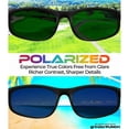 thumbnail image 5 of Grinderpunch Sport Polarized Sunglasses for Men & Women Baseball Running Cycling Fishing Golf Driving Shades Sun Glasses - Blue, 5 of 7