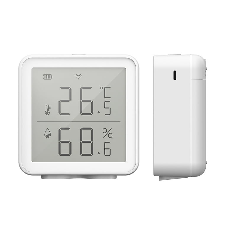 WiFi Smart Temperature Humidity Sensor Compatible with 230ft Super Long  Wireless Digital Hygrometer Indoor Thermometer Humidity Meter Temperature  Humidity Monitor Sensor 