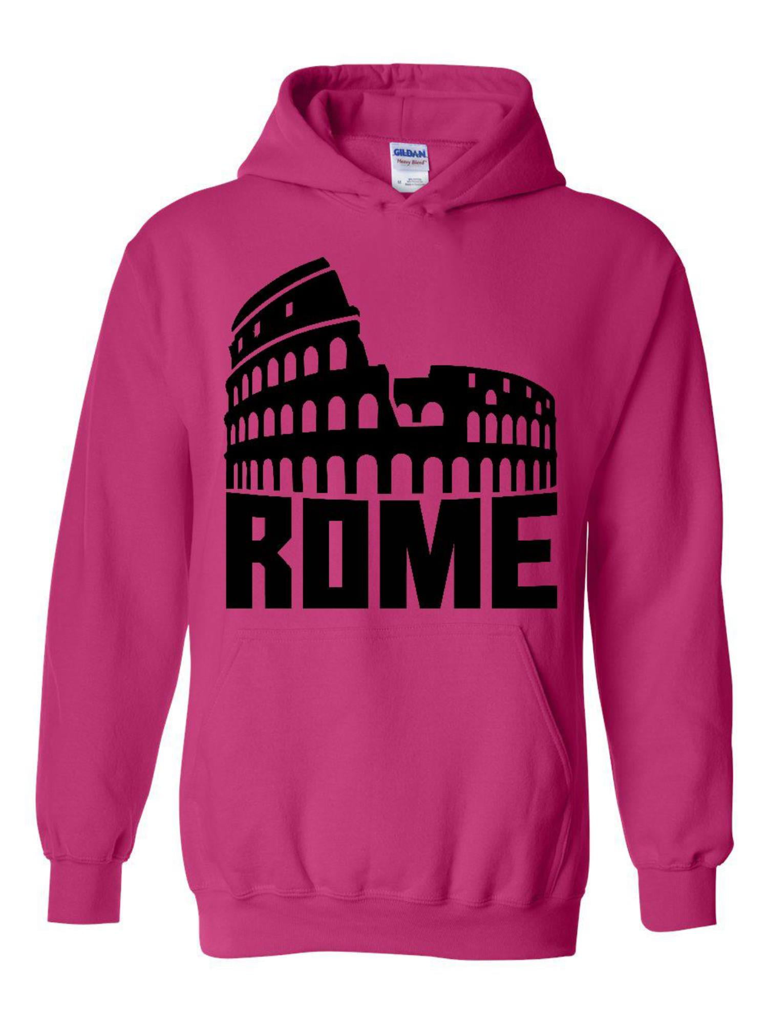 Normal is Boring - Unisex Rome Italy Hoodie Sweatshirt - Walmart.com ...