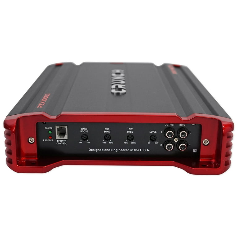 CRUNCH PZX1000.1 POWERZONE Monoblock Class AB Amp (1,000 Watts