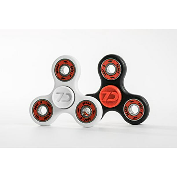 AUTHENTIC 7D CUSTOMS - Built In The USA -- QUIET EDC Fidget/Tricks Spinner - Ultra Durable with FUSED BEARING TECHNOLOGY -- 9 Precision -- BPA & LEAD Walmart.com