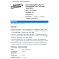 thumbnail image 2 of Rear Leaf Spring Axle U-Bolt Kit - Compatible with 1996 - 2020 GMC Savana 3500 1997 1998 1999 2000 2001 2002 2003 2004 2005 2006 2007 2008 2009 2010 2011 2012 2013 2014 2015 2016 2017 2018 2019, 2 of 2