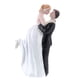 thumbnail image 1 of Naiovety Novia y novio pareja besándose pastel de bodas Topper muñeca compromiso aniversario tortas vívidas figurita ornamento fiestas Kits de decoración para fiestas Naiovety JJ7992-00B, 1 of 6