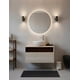 thumbnail image 1 of Gabinete para Baño Flotante con Ovalín y Llave Mezcladora,Diseño Minimalista con Detalle con Lambrín, Mueble Suspendido Moderno., 1 of 5