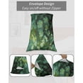 thumbnail image 6 of St. Patrick's Day Body Pillow Case Cover - Microfiber Bed Throw Pillow Covers, Spring Botanical Green Lucky Leaves Decorative Lumbar Pillow Cover with Envelope Closure for Sofa/Travel 20"x54", 6 of 6
