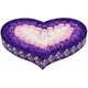 thumbnail image 2 of Decra Room, pétalos perfumados para invitados para decoración del día de San Valentín, flores, 100 piezas = 1 juego morado, 2 of 5