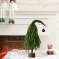 thumbnail image 3 of Realistic Small Artificial Christmas Tree with Detailed Pine Leaf Design, Noble Style Mini Tree for Home Desktop Holiday Ornaments B, 3 of 6