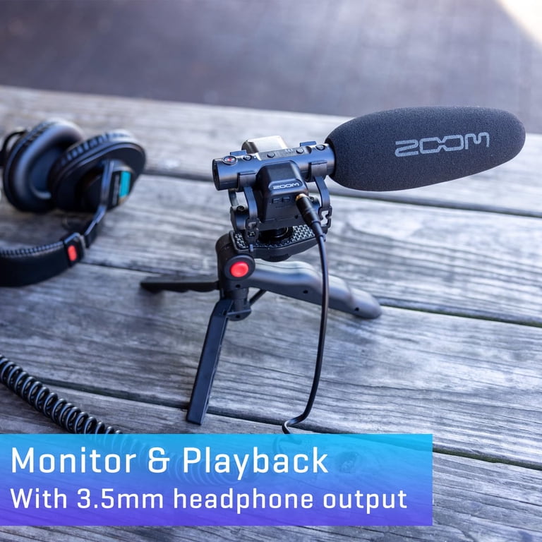 Zoom M3 MicTrak Stereo Shotgun Microphone and Recorder - Walmart.com