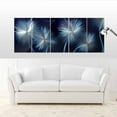 thumbnail image 2 of Metal Artscape Dandelions 5 Piece Graphic Art Plaque Set, 2 of 4