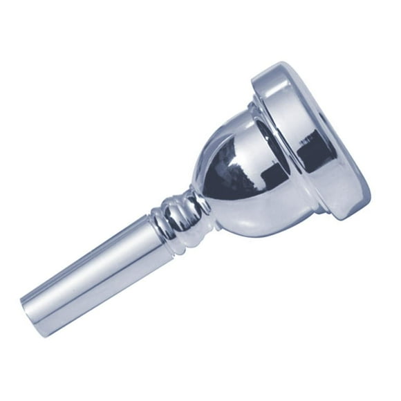 Boquilla de Trombón Plateado perfecl Boquilla de Cobre para Barítono con Vástago de Cobre