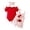 ZB-Red, variant on Wxirdiow Summer Outfits for Girls Newborn Baby Girl Clothes Dresses Outfits Gifts Romper Top Overalls Dress Suspender Skirt Sets for Infant Girls Pink Size,12-18 Months