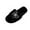 Black, variant on Slippers for Women Flat Heel Open Toe Slip-on House Slides Women's Versatile Indoor Decoration Fashionable Fall Winter Trendy Flat Soft Sandals Black 9