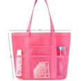 thumbnail image 3 of Giftesty 12.99x18.1" Large Capacity Women Beach Tote Bag, Portable Summer Handbag for Travel, Pool, Picnic, Shopping, 3 of 6