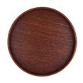 thumbnail image 4 of Plateau en Bois Brun Modèle Présentoir de Table de Sable Support de Plate-Forme 21x2cm, 4 of 6