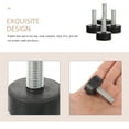thumbnail image 5 of Howish table feet 4Pcs Rubber Feet Pad Screw-In Round Bumpers for Furniture(1.38"X0.98"X0.98"), 5 of 8