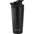 thumbnail image 4 of 5% Nutrition Rich Piana Ice Shaker w/Embossed Logo | Vacuum Insulated for Hot & Cold | Durable Stainless Steel Construction | 26 oz, Red, 4 of 11