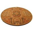 thumbnail image 2 of Hand-tufted Wool Gold Transitional Floral Piazza Rug, 2 of 3