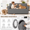 thumbnail image 5 of JIATER 1-Piece Armchair Sofa Cover Stretch Couch Cover Washable Sofa Slipcover Furniture Protector for Armchair,Light Gray, 5 of 7